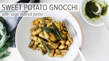 VIDEO: SWEET POTATO GNOCCHI | gluten-free + paleo