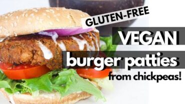 VIDEO: EASY VEGAN BURGER RECIPE (Vegan Meatball, Veggie Patty Recipe) / gluten free vegan