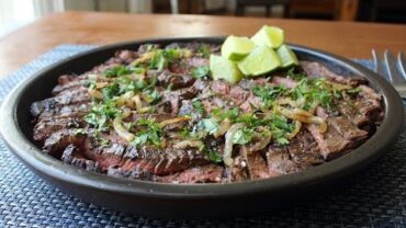 VIDEO: Grilled Mojo Beef – Cuban-Inspired Marinated Skirt Steak Recipe