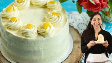 VIDEO: Lemon Layer Cake: Creamy Moist & Delicious!