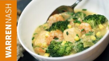 VIDEO: Seafood Chowder Recipe – Best Seafood Dish – Recipes by Warren Nash