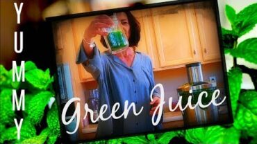 VIDEO: DELICIOUS GREEN JUICE? THE BEST GREEN JUICE RECIPE!