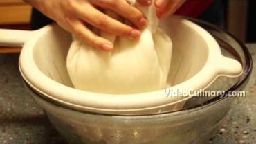 VIDEO: How to Make Ricotta Cheese – Recipe by Video Culinary