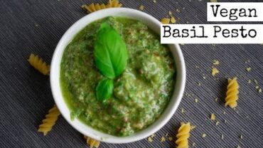 VIDEO: Vegan Basil Pesto