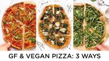 VIDEO: HOW TO MAKE VEGAN PIZZA ‣‣ 3 Amazing Pizza Recipes