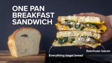 VIDEO: how to make a dope One Pan Egg Sandwich