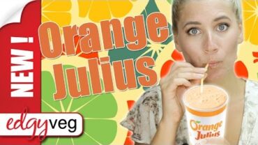 VIDEO: Vegan Recipe: Orange Julius | The Edgy Veg