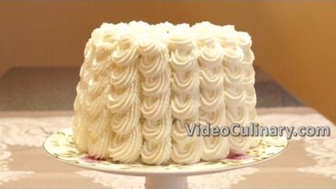 VIDEO: Cherry Cake  Recipe – Sponge Layer Cake with Cherry Filling & Cream