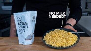 VIDEO: The magical power of Sodium Citrate in Mac & Cheese