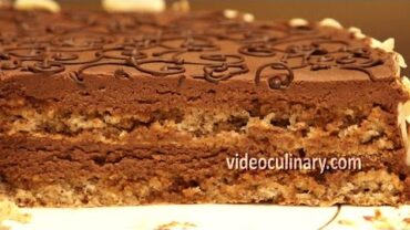 VIDEO: Chocolate Cake Recipe – Gluten free Hazelnut Sponge