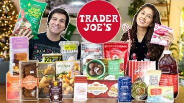 VIDEO: $100 Trader Joe’s Holiday Haul + Taste Test