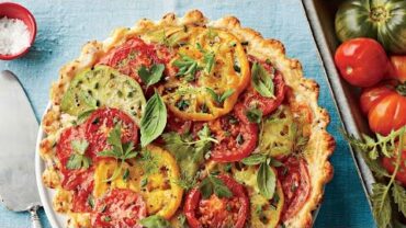 VIDEO: Tomato, Cheddar, and Bacon Pie | Southern Living