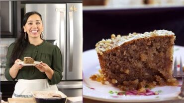 VIDEO: Make this Moist Spiced Walnut Cake this weekend: Greek Karidopita