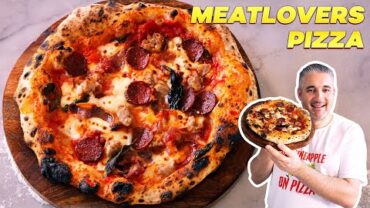 VIDEO: How to Make MEAT LOVERS PIZZA Like an Italian