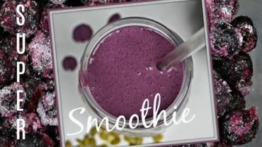 VIDEO: TASTY SMOOTHIE RECIPE WITH YOGURT AND FROZEN FRUIT, NUTS AND SO MUCH MORE