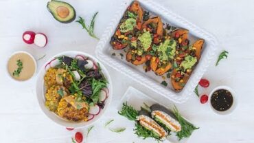 VIDEO: Healthy Lunch Ideas | Easy & Vegan