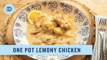 VIDEO: One Pot Lemony Chicken & Potatoes  – Ready in under 60 minutes!