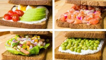 VIDEO: 5 Healthy Sandwich Recipes For Weight Loss | Healthy Lunch Ideas