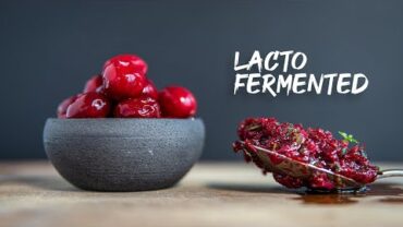 VIDEO: Lacto Fermented Cranberries (+3 ways to use them)