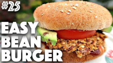 VIDEO: EASY GLUTEN FREE VEGAN BURGER | #25 (30 Videos in 30 Days) ♥ Cheap Lazy Vegan