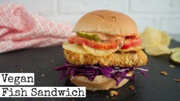 VIDEO: Vegan Fish and Chips Sandwich