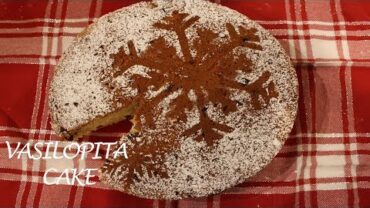 VIDEO: VASILOPITA CAKE/ New Year’s Cake/ No Yeast