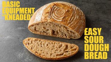VIDEO: How to make SOURDOUGH BREAD with AND without DUTCH OVEN