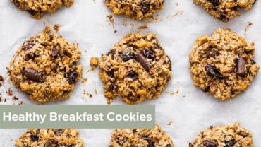 VIDEO: Healthy Breakfast Cookies