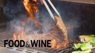 VIDEO: Flank Steak Marinated With Balsamic Vinaigrette | Recipe | Food & Wine