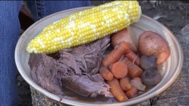 VIDEO: Dutch Oven Pot Roast, Cowboy Music, Grits and Skillet Cornbread & Portable Chicken Coop (Ep #301)