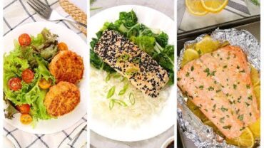VIDEO: 20 Minute Salmon Recipes | Healthy + Simple Dinner Ideas