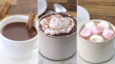 VIDEO: How to Make Hot Chocolate – 3 Easy Recipes