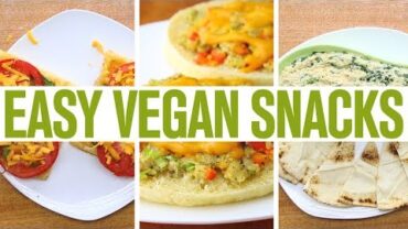 VIDEO: 3 Vegan Snacks For Weight Loss, Vegan Easy Recipes