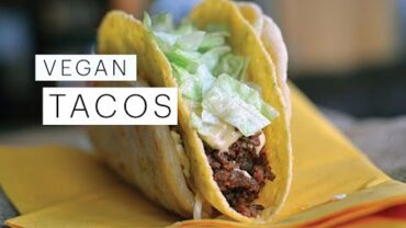 VIDEO: Vegetarian Recipe: Tacos (Vegan) | Edgy Veg