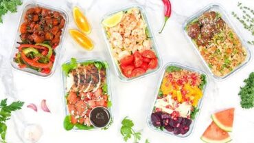 VIDEO: Week 4 | 5 Healthy Back-To-School Meal Prep Boxes!
