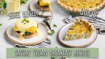 VIDEO: Savory Vegan Breakfast Recipes | Cooking Challenge Chris vs. Jasmine
