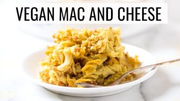 VIDEO: BAKED VEGAN MAC & CHEESE | healthy dinner idea