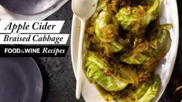 VIDEO: Tom Colicchio’s Apple Cider Braised Cabbage | Food & Wine Recipes