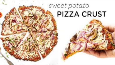 VIDEO: LIFE CHANGING PIZZA! 🍕Healthy Sweet Potato Pizza Crust