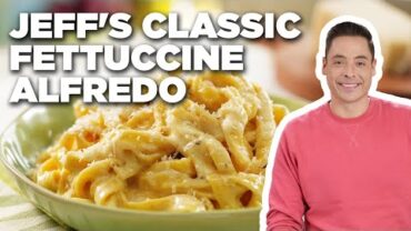 VIDEO: Jeff Mauro’s Classic Fettuccine Alfredo | The Kitchen | Food Network