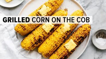 VIDEO: GRILLED CORN ON THE COB | plus the BEST corn salad recipe!