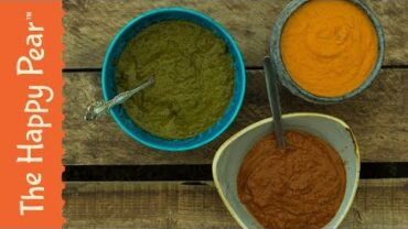 VIDEO: INDIAN CURRY SAUCES 3 WAYS | VEGAN | THE HAPPY PEAR