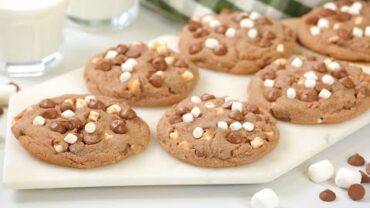 VIDEO: Hot Chocolate Christmas Cookies | Easy + Delicious Edible Gift