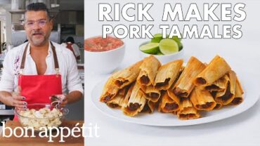 VIDEO: Rick Makes Pork Tamales | From the Test Kitchen | Bon Appétit