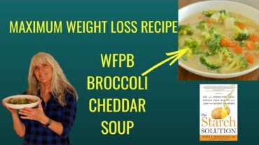 VIDEO: MAXIMUM WEIGHT LOSS RECIPE: Broccolli Cheddar Soup!