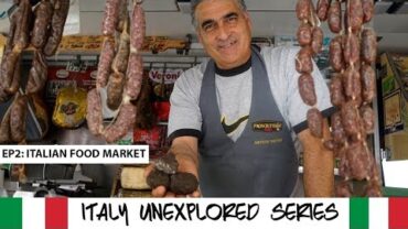 VIDEO: ITALY UNEXPLORED ABRUZZO – Sulmona + Confetti Factory + Italian Grandma Street Food Market