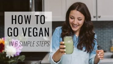VIDEO: HOW TO GO VEGAN…in 6 simple steps 🌿⚡️