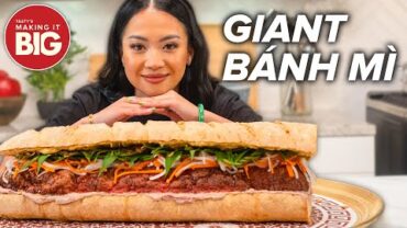 VIDEO: I Made A Giant 4-Foot Bánh Mì