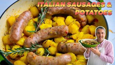 VIDEO: How to Make ITALIAN SAUSAGE & POTATOES in the Oven
