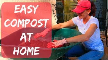 VIDEO: Composting in Phoenix at Home – How to Compost Food Scraps Video for Beginners